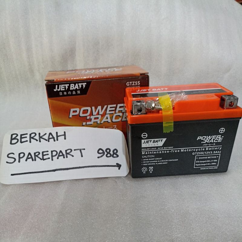 AKI MOTOR JJET BATT GTZ-5S KERING