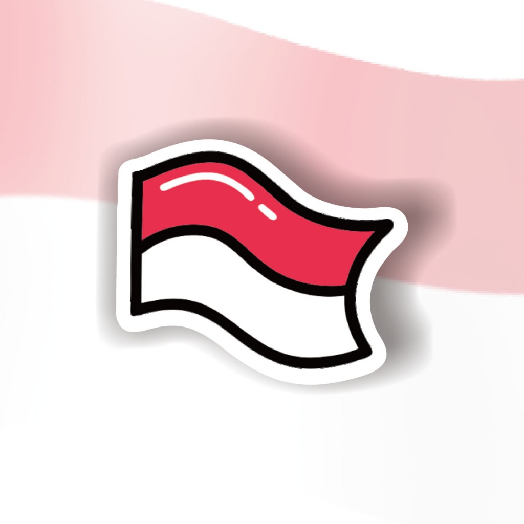 

STIKER PIPI BENDERA INDONESIA