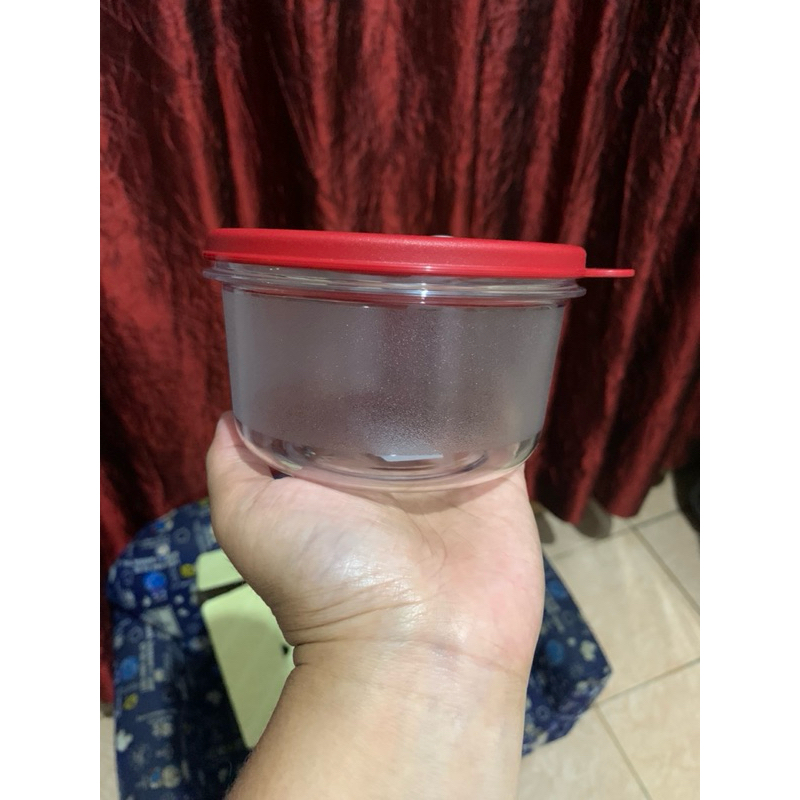 1 Pcs crystalwave soup bowl 400 ml tupperware - bowl kristal kecil (bahan polycarbonat) edisi Anne A