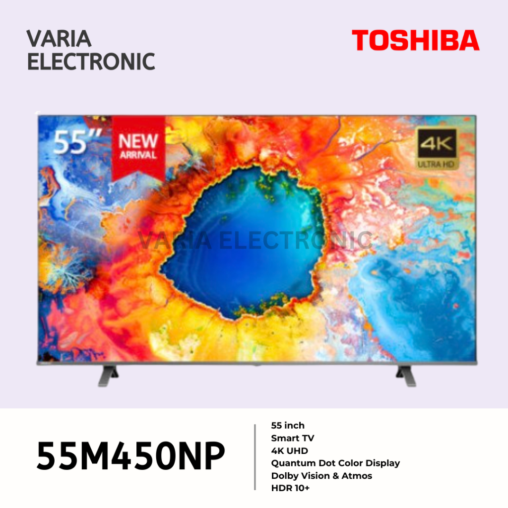 LED TV TOSHIBA 55 Inch 55M450NP 4K QLED Smart TV