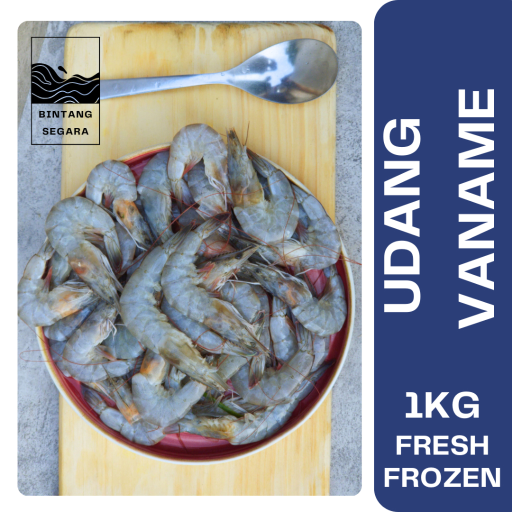 

Udang Vaname Frozen 1 KG | Ukuran 70