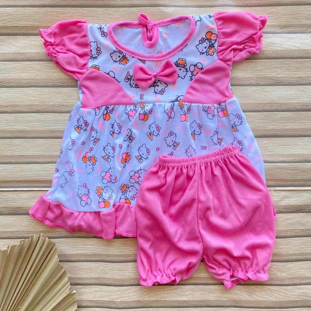 Dres Bayi Perempuan Newbroan Usia 3-12 Bulan Baju Bayi Perempuan Dres Bayi Pakaian Bayi Perempuan