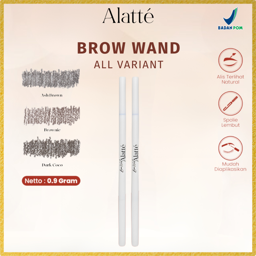 Alatte - Brow Wand Collection Pensil Alis / Eye Brow Mechanic