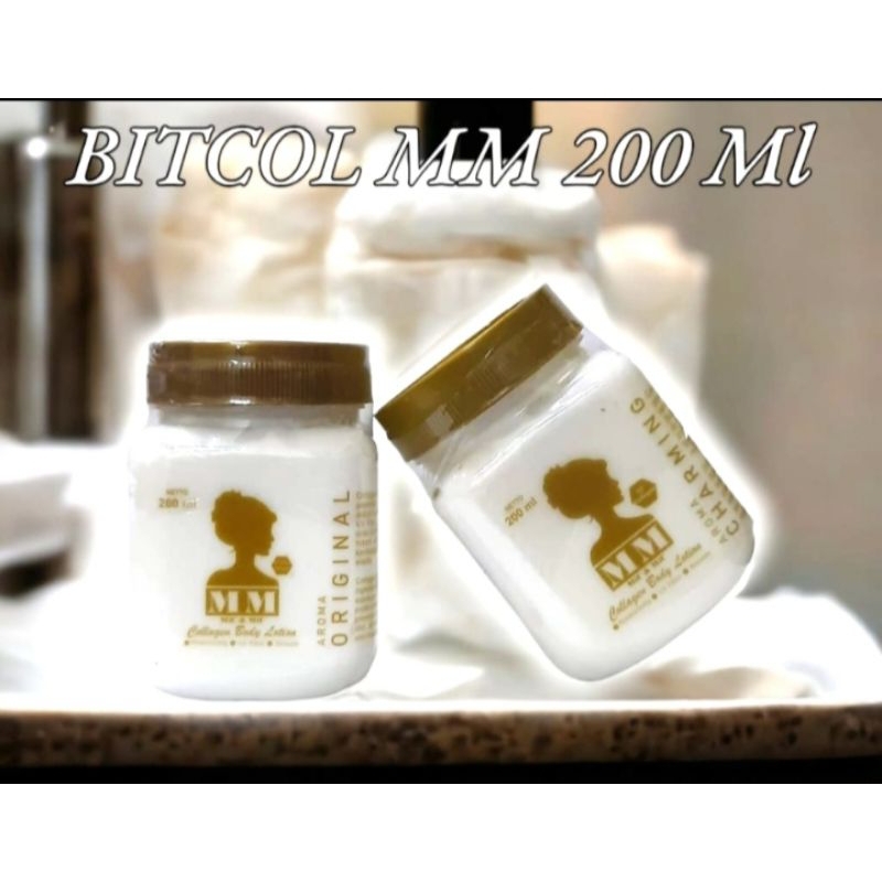Bitcol Bibit collagen MM body lotion 200 ml Pemutih Kolagen