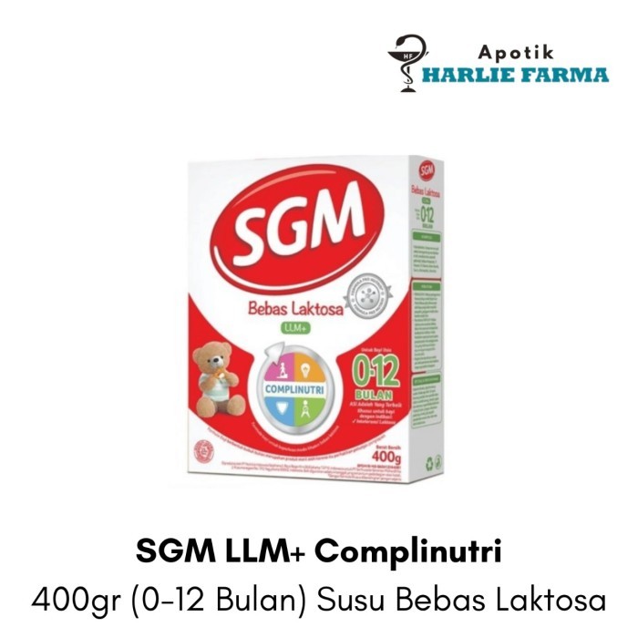 SGM LLM+ 200 gram Bebas Laktosa - Susu Formula Bebas Laktosa
