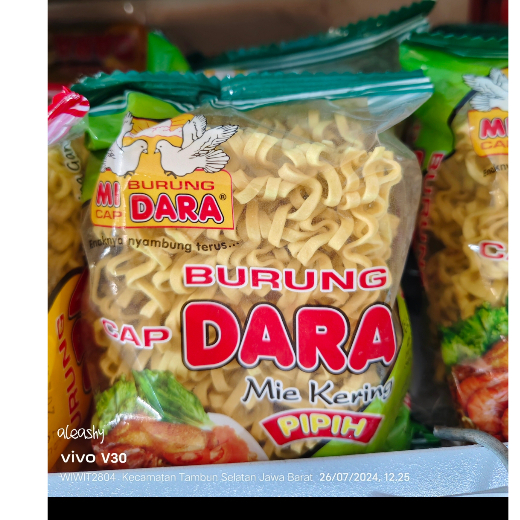 

Mie Burung dara pipih 140g