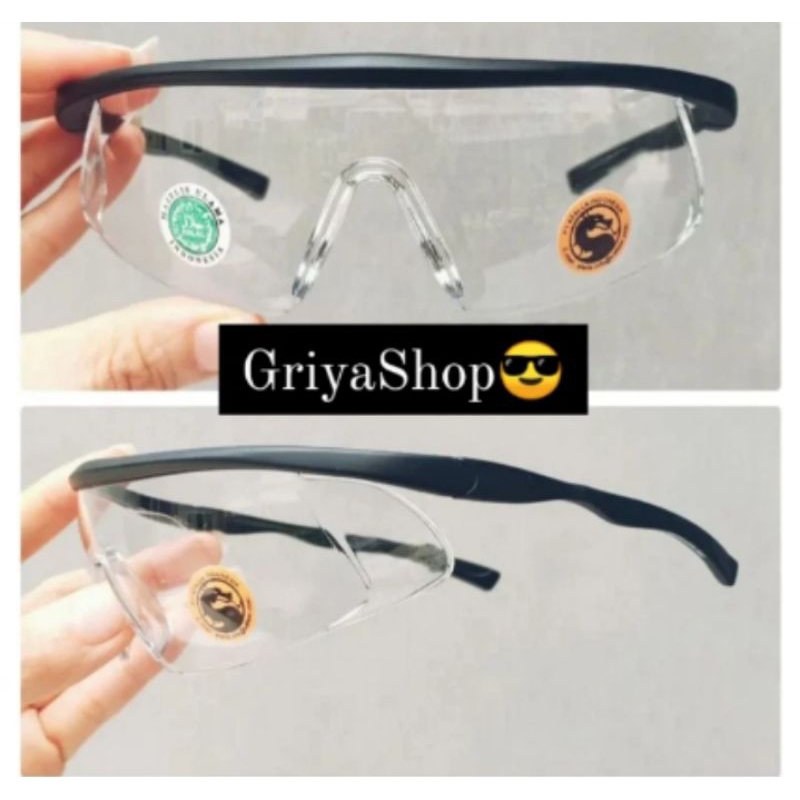 Safety Sport, Kacamata anti debu, kacamata safety model sport