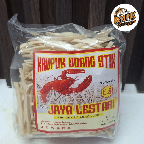 

Kerupuk Udang Stik Mentah Asli Khas Juwana Pati 250gram
