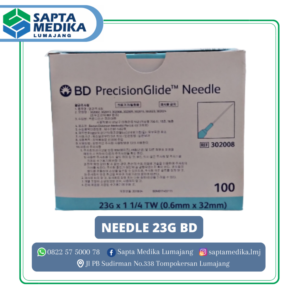 Needle BD- 23G, 23g