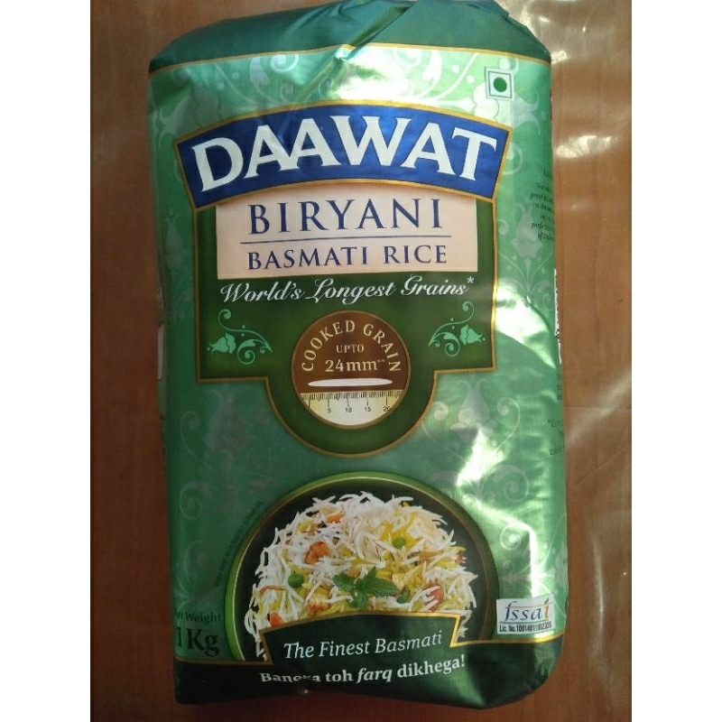 

Daawat biryani 1kg