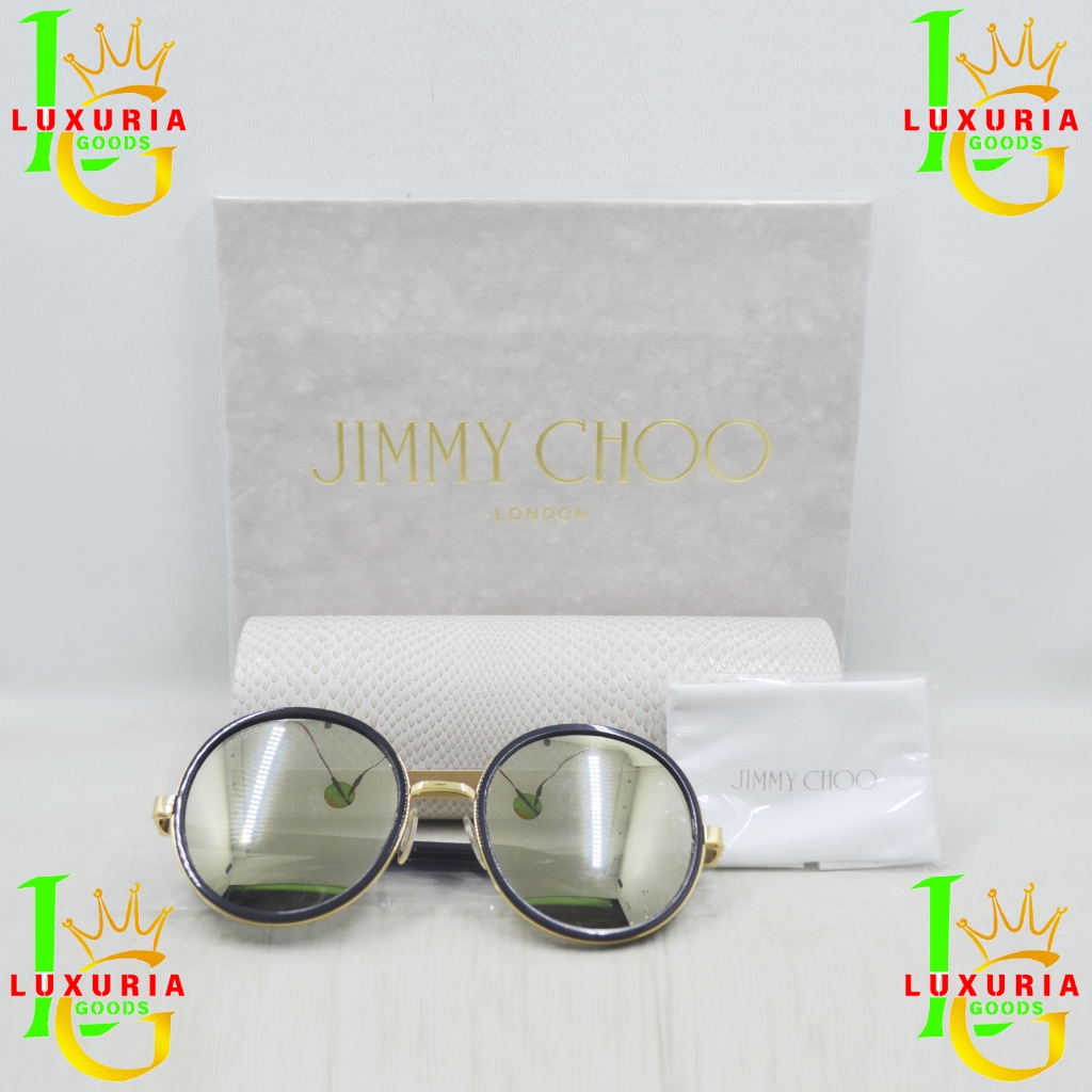 KACAMATA HITAM - SUNGLASSES JIMMY CHOO for Woman, New- Original, Italy