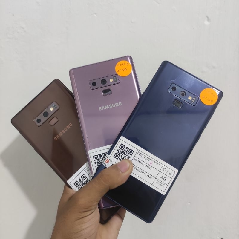 HANDPHONE SAMSUNG GALAXY NOTE 9 8/512 SECOND ORIGINAL MURAH RESMI BERGARANSI