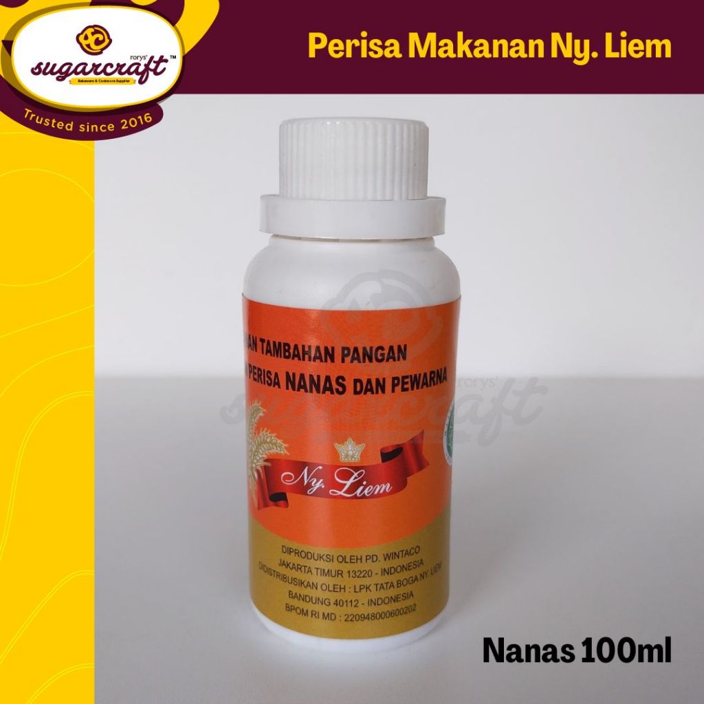 

Perisa/pasta kue Ny. Liem Nanas 100ml