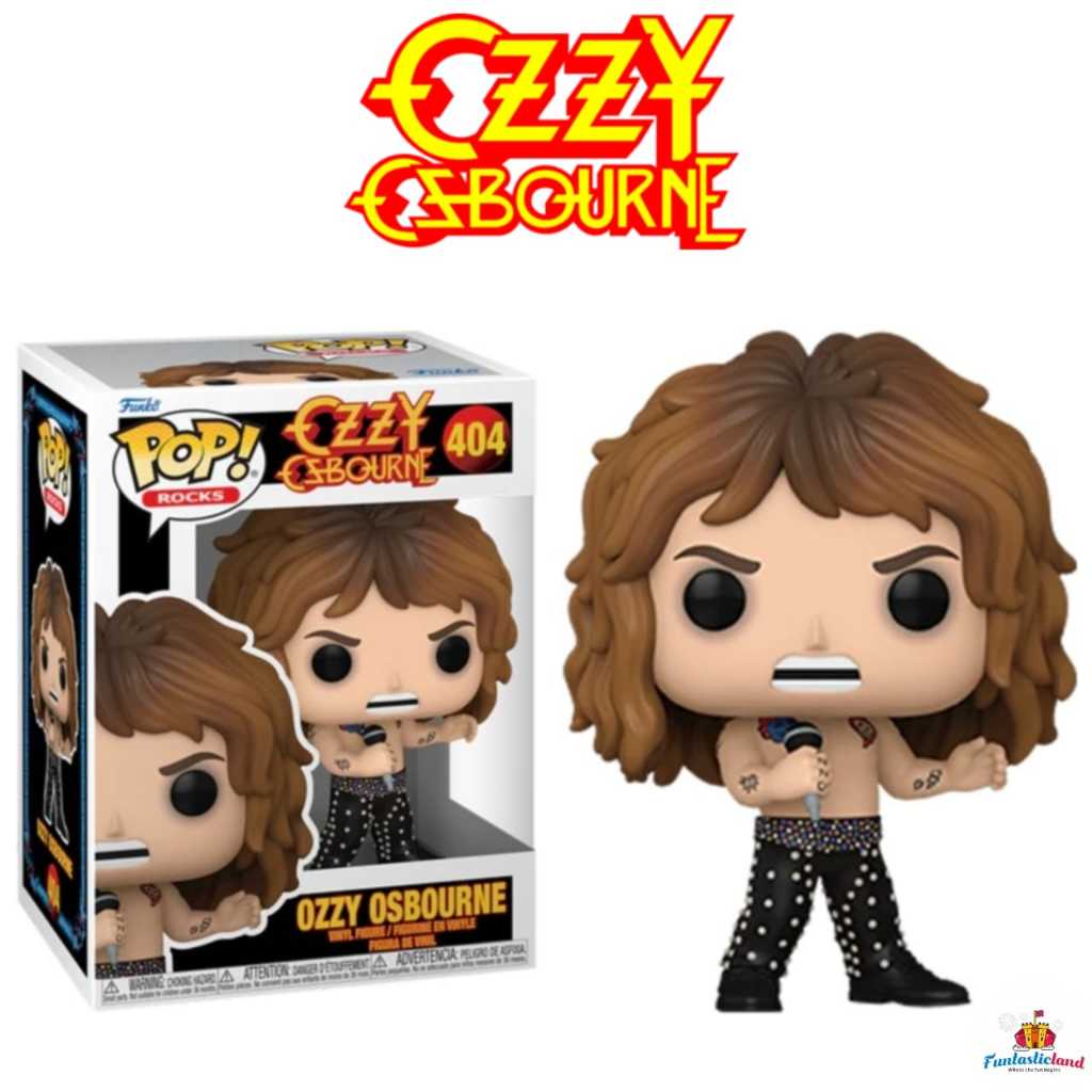 Funko Pop Rocks Ozzy Osbourne - Ozzy Osbourne (1989) #404
