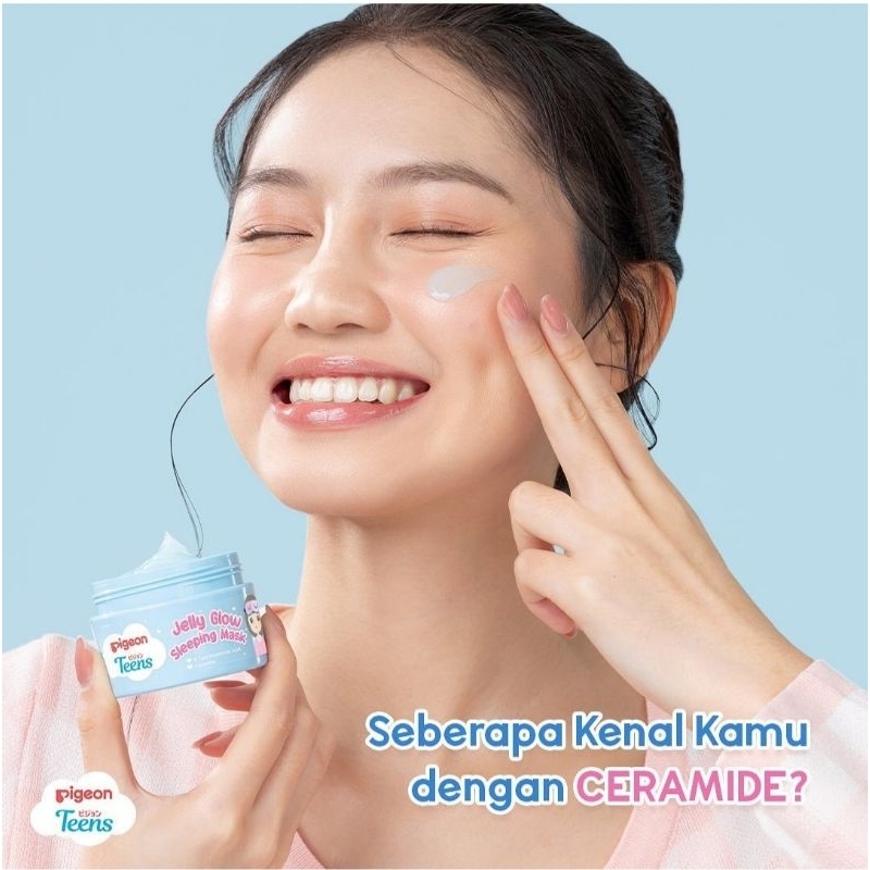PIGEON TEENS JELLY GLOW SLEEPING MASK / SKINCARE ANAK REMAJA