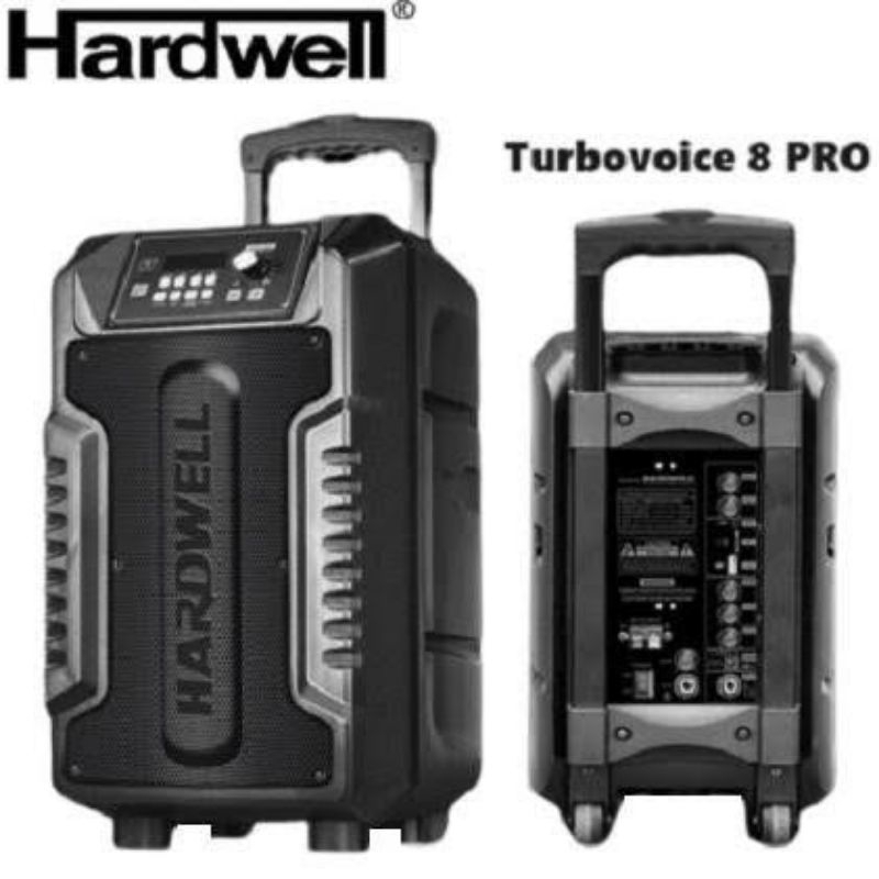 hardwell speaker turbovoice 8 pro speaker hardwell original