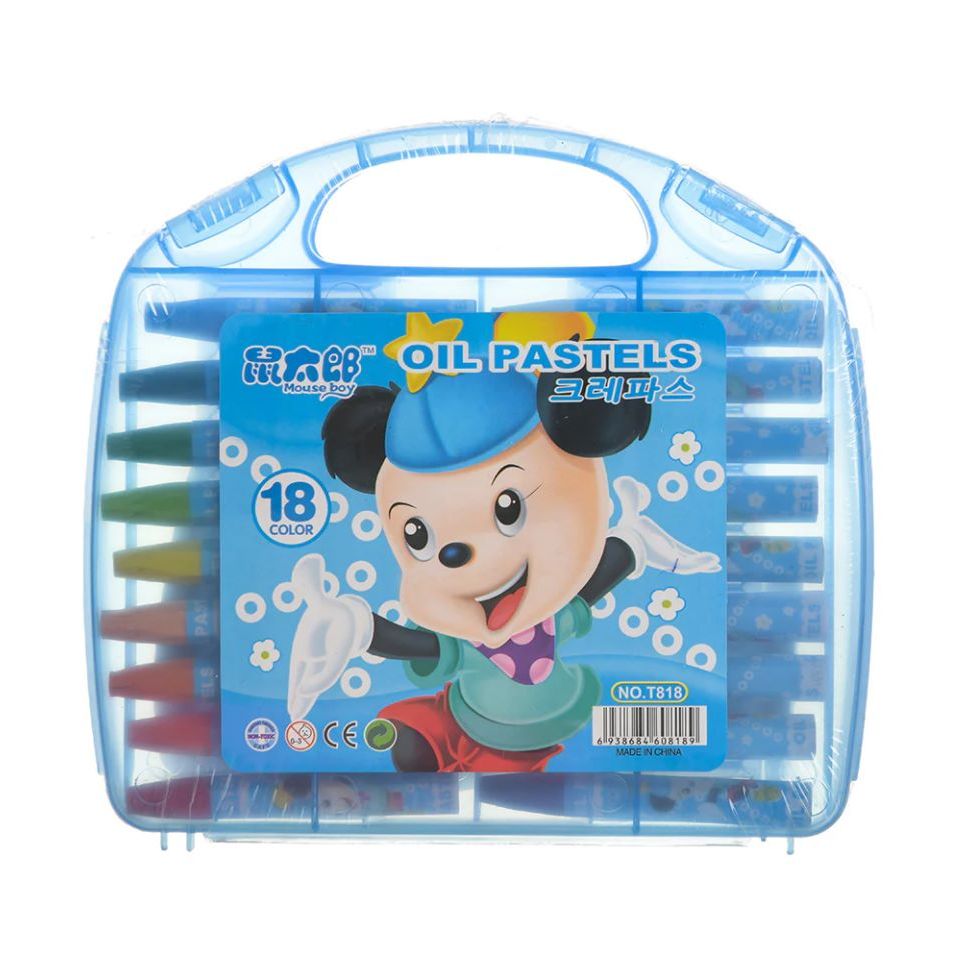 

Crayon Set Isi 18 / Crayon Anak Sekolah / Krayon 18 Warna / Crayon Mewarnai / Crayon Oil Pastel T818