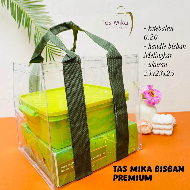 

Tas mika hajatan full bisban ukuran 23x23x25