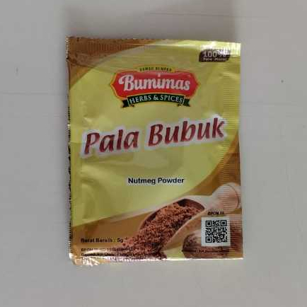 

Pala Bubuk Bumimas Bumbu Rempah 5gr Nutmeg Power Halal