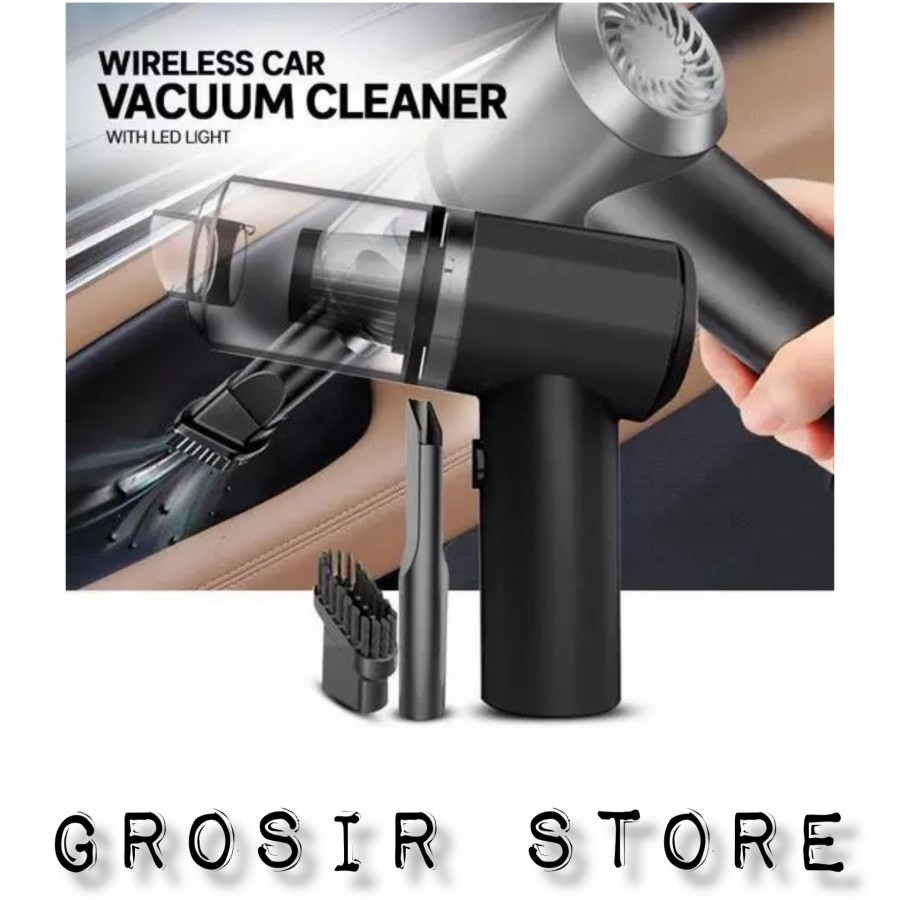 Vacum Cleaner Portable Mini Usb 2In 1 Penghisap Debu Mobil Wireless Kasur Penyedot Debu Vakum Penyed