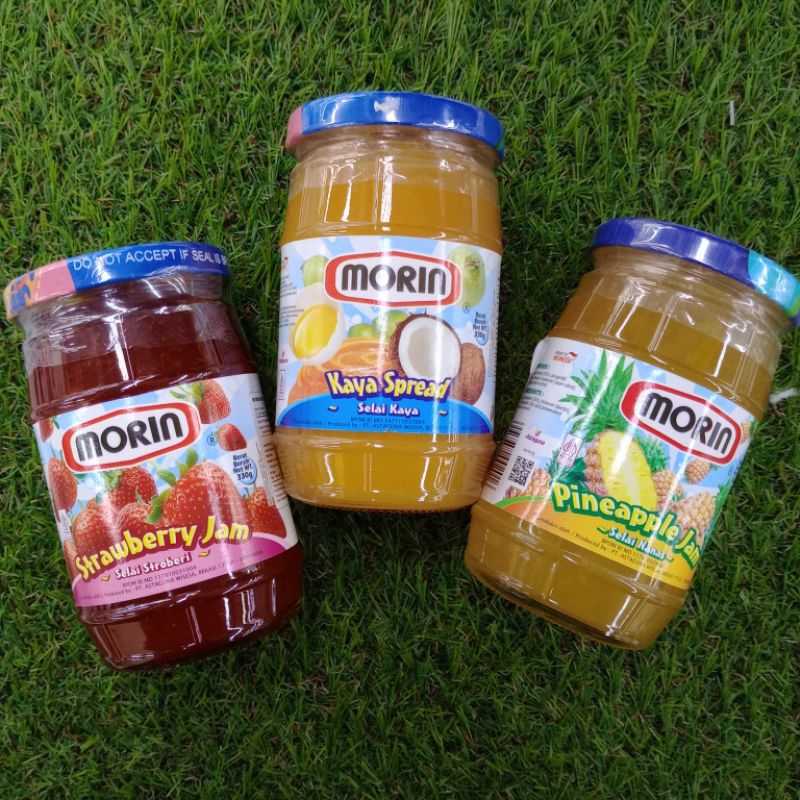 

MORIN selai Roti Rasa Buah 330gr