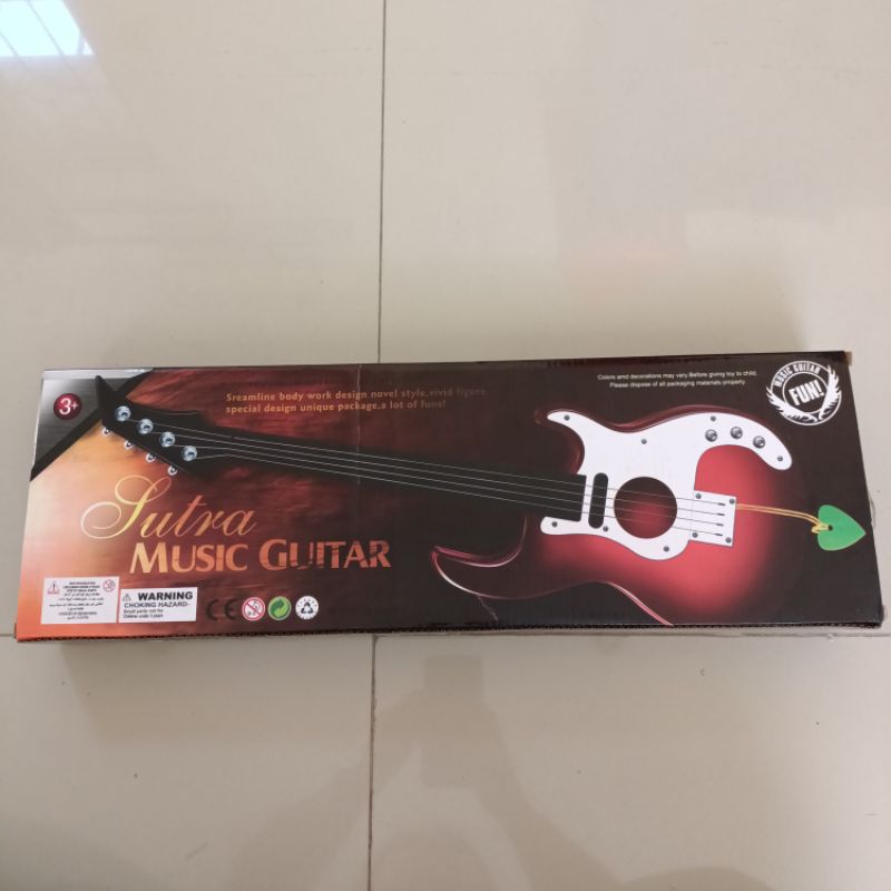 Mainan gitar plastik anak