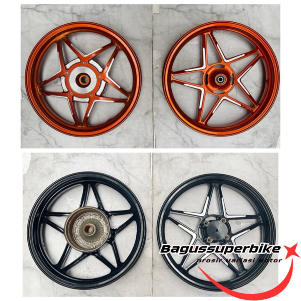Velg ROSSI ORBIT NMAX OLD AEROX OLD NEW RING 13 350/400