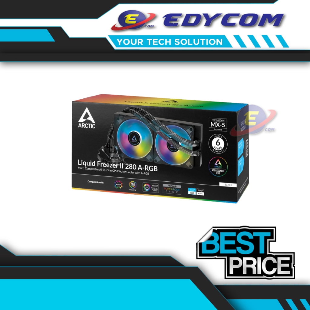 ARCTIC LIQUID FREEZER II 280 ARGB AIO Liquid Cooling