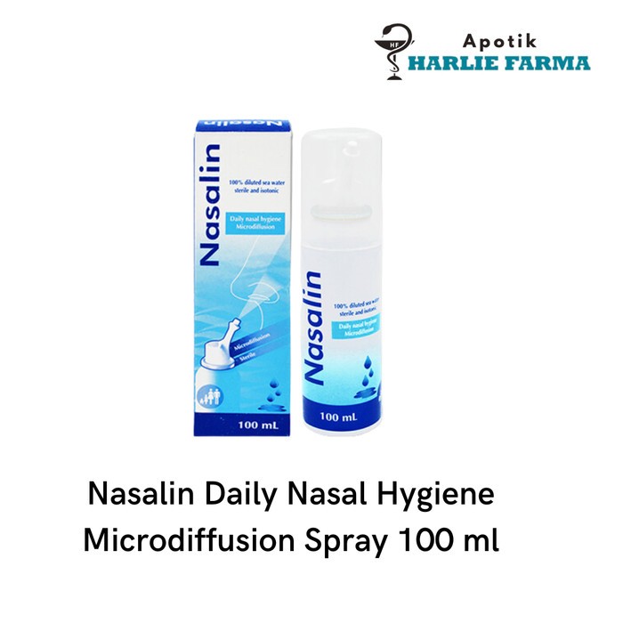Nasalin Daily Nasal Hygiene Spray 100 ml - Semprot Hidung