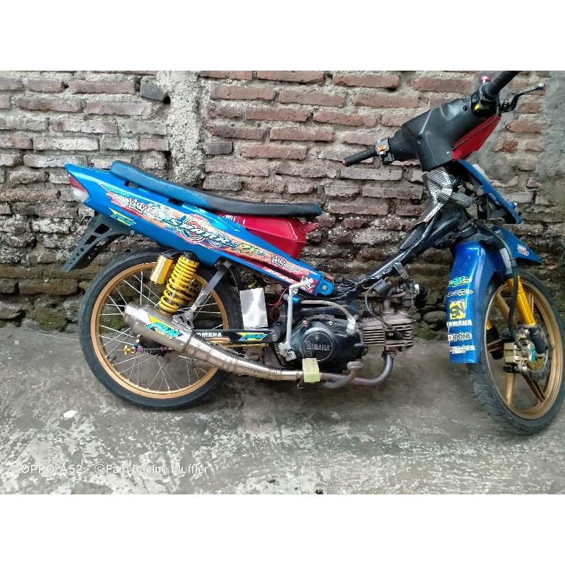 Knalpot FAM Bore Up Harian Dragbike Sleep Engine 115cc 200cc Supra x125 Kharisma Jupiter Vega Blade 