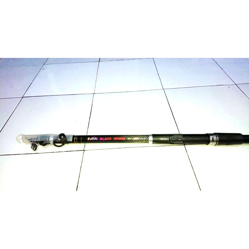 Joran Pasiran EXori black cobra panjang 420 (dari Baru belum pernah dipakai)
