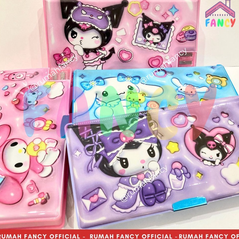 

KODE I16Z FREE DUS BUBBLE Kotak Pensil Magnet GP 6591 GP 6586 Pensil Case Magnet Cute KUROMI MELODY CINAMOROLL Lucu Unik Murah