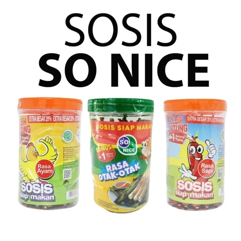 

Sonice toples TS,makanan instan siap makan TS