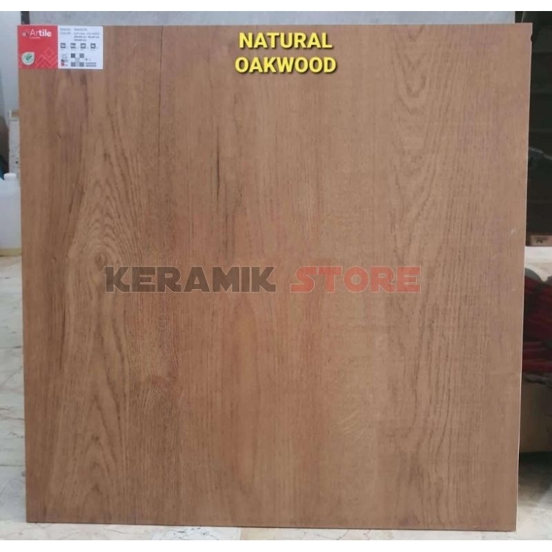 Granit Artile 60x60 Matt Motif Kayu Maison Natural Oakwood