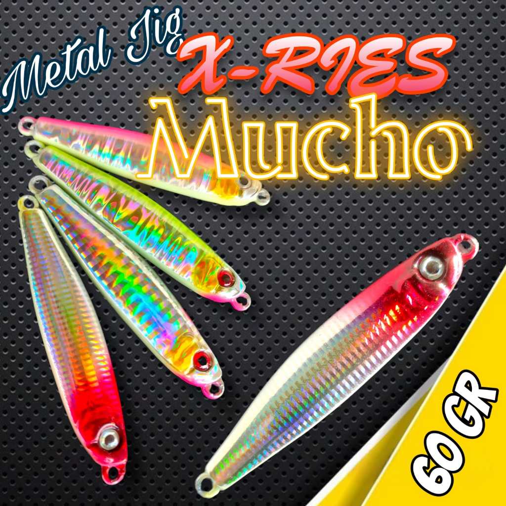 Metal Jig X-RIES JIG MUCHO 60 gr | Glow In The Dark | Metal Jig Lure Killer X Ries Jig Mucho 60 gram