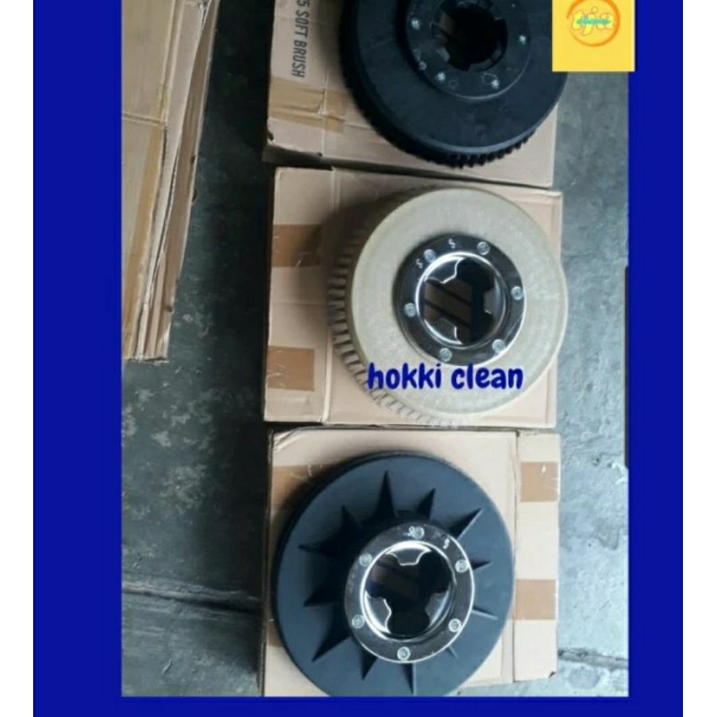 pad holder 13 inch / soft brush 13 inch / hard brush 13 inch