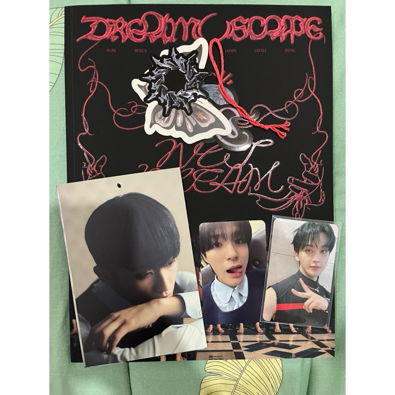 READY ALBUM NCT DREAM SCAPE ICANFEELANYTHING JENO + MARK POB DYANDRA (UNSEALED )
