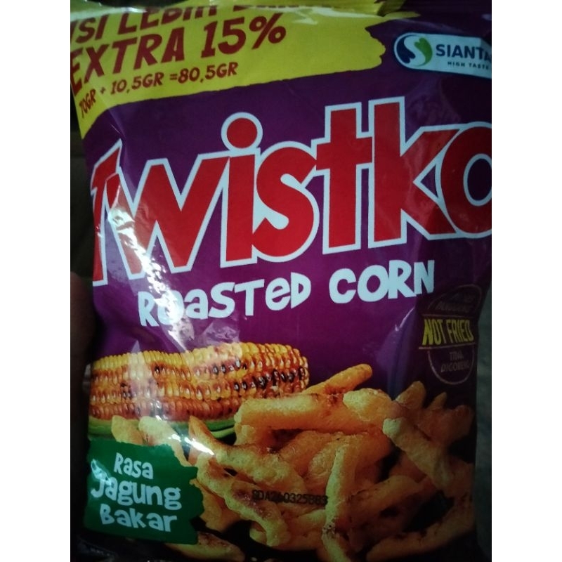 

Twistko stik jagung bakar 70 gr