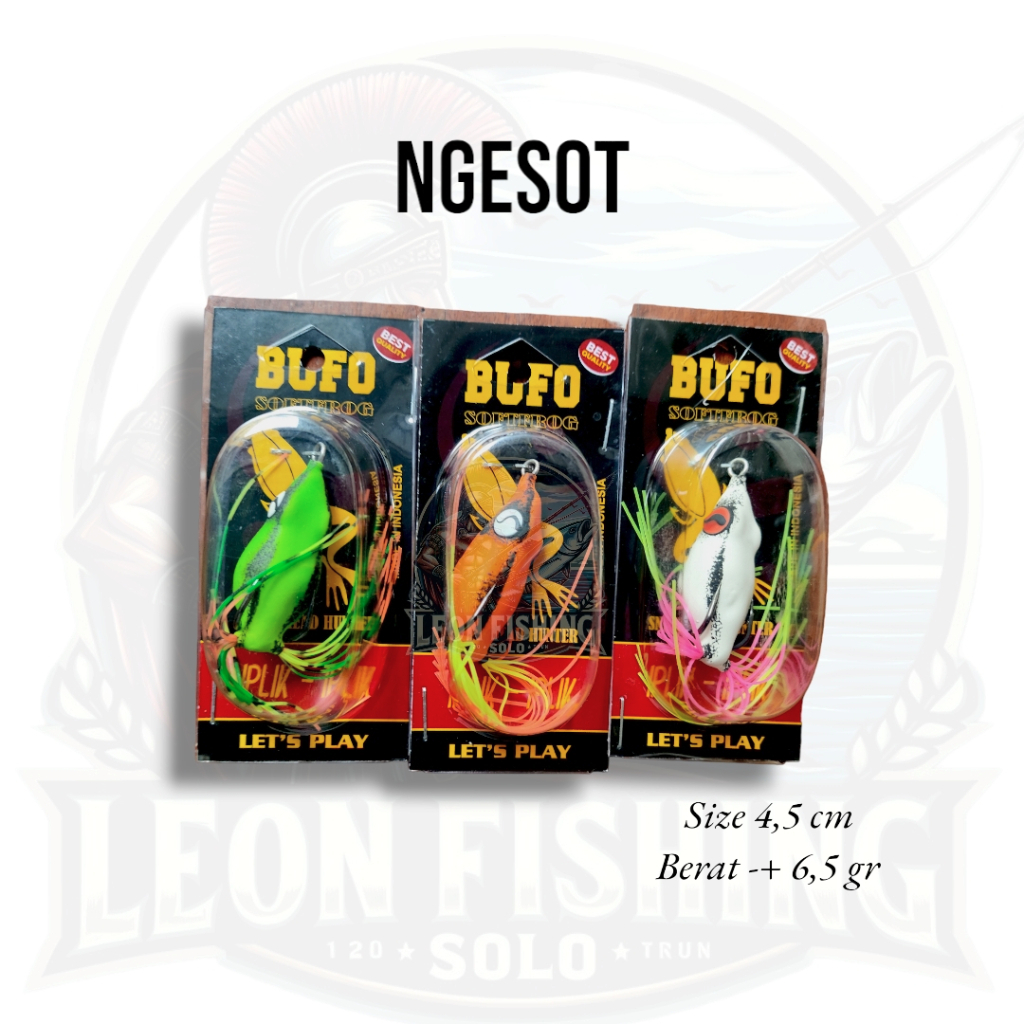 SOFT FROG BUFO NGESOT