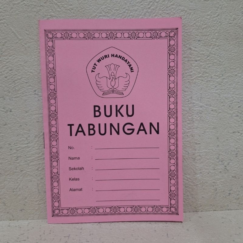 

BUKU TABUNGAN ISI 10 LEMBAR/PERLUSIN