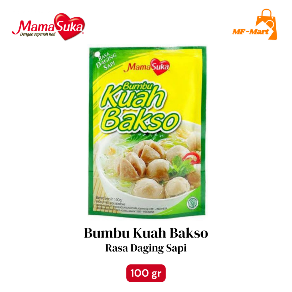 

MAMASUKA - BUMBU KUAH BAKSO INSTAN RASA SAPI 100 gr