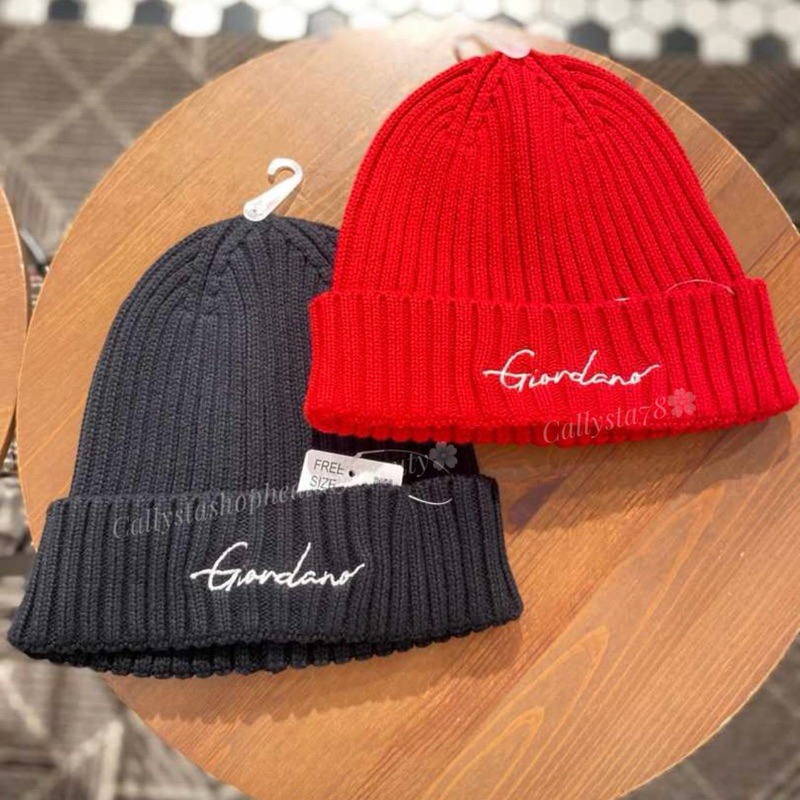 Giordano Hat Topi Giordano Kupluk Rajut