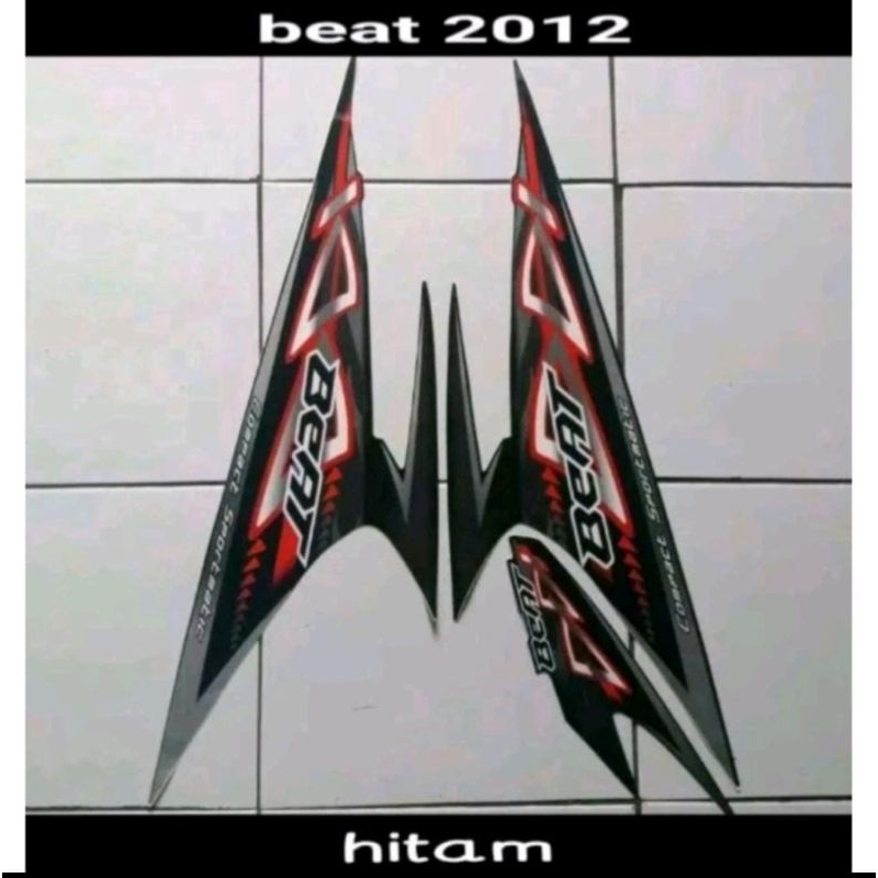 Striping motor / Les body Honda Beat 2012