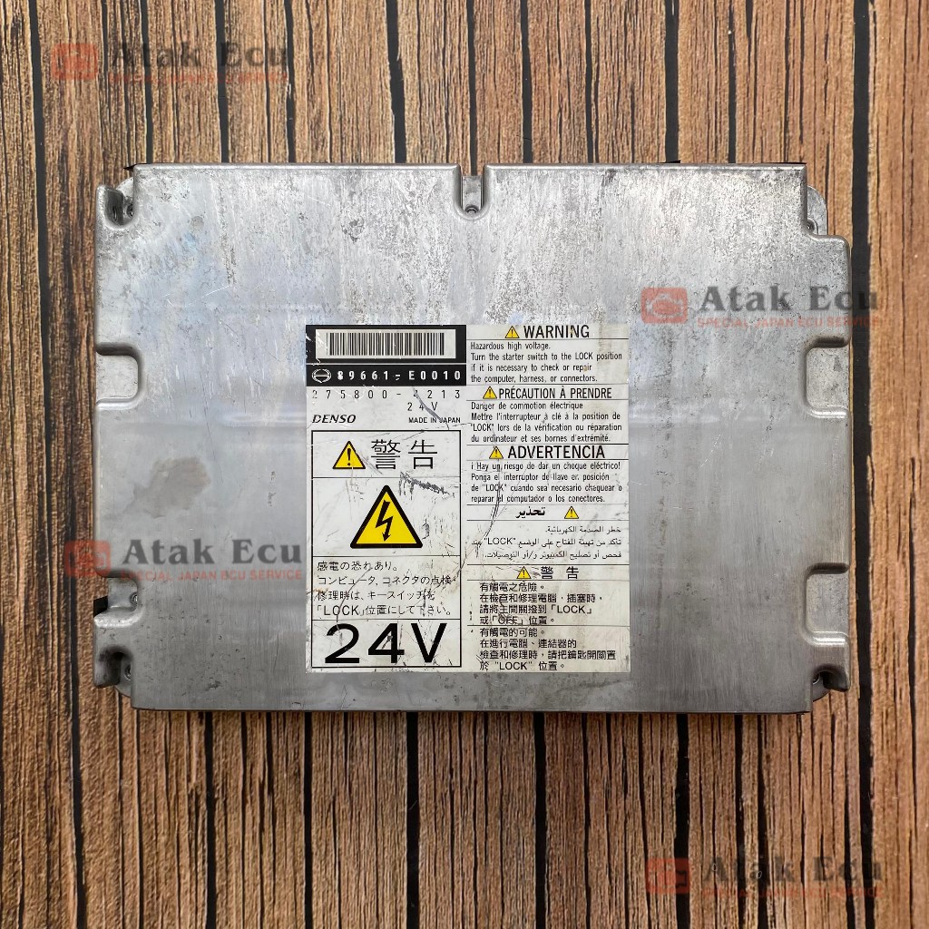 ECU Hino 700 Kobelco Sk200-8 Denso 89661-E0010 ECM