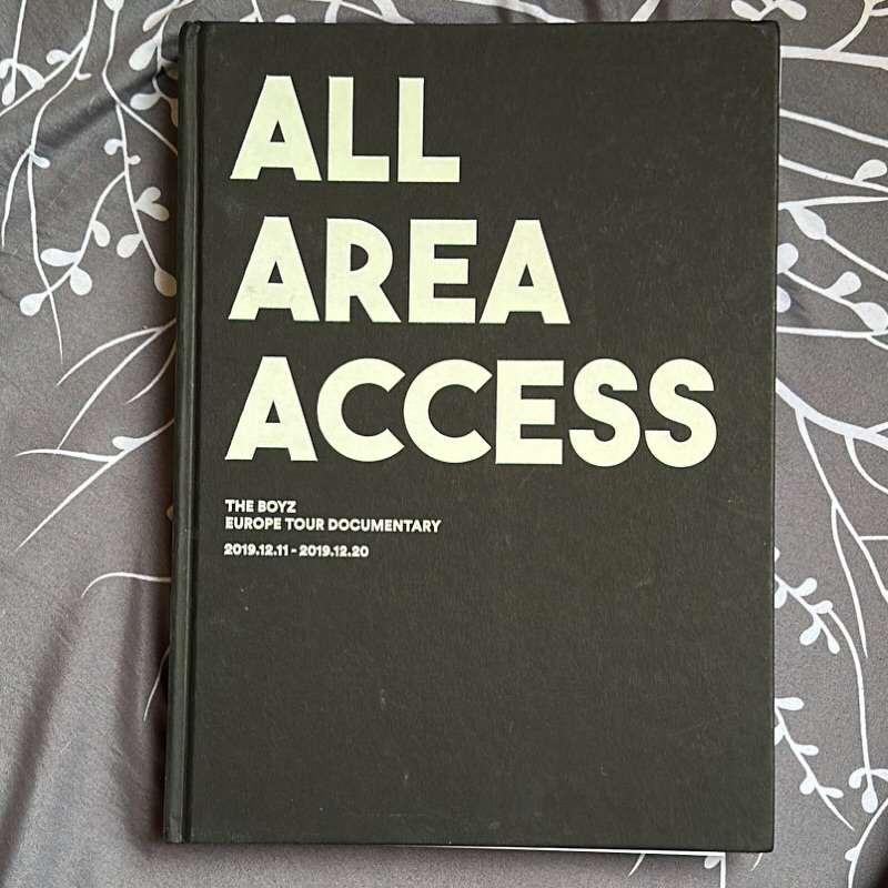 Photobook The Boyz All Area Access AAA
