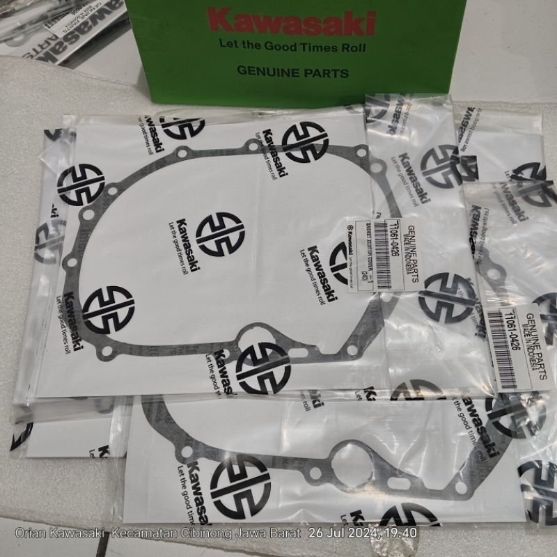Packing bak kopling athlete,blitz,edge, kaze original kawasaki
