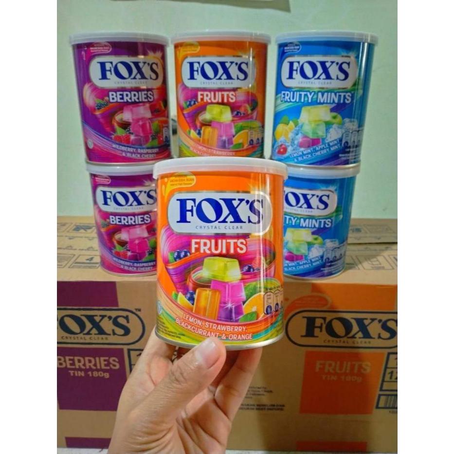 

PERMEN FOX'S KALENG CRYSTAL CLEAR FRUITS 180gr LEMON, STRAWBERRY, BLACKCURRANT & ORANGE