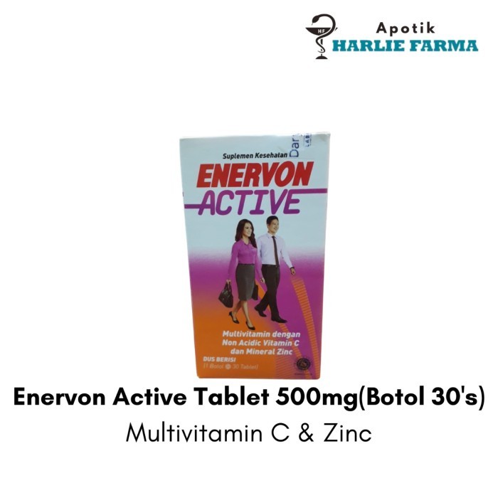 ENERVON-C ENERVON C Active 30 Tablet Botol Vitamin C