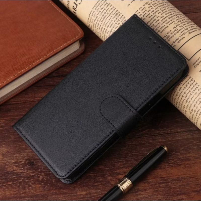 Case Hp OPPO A5 2020 / A9 2020 Casing Flip Leather Wallet Kulit Hardcase