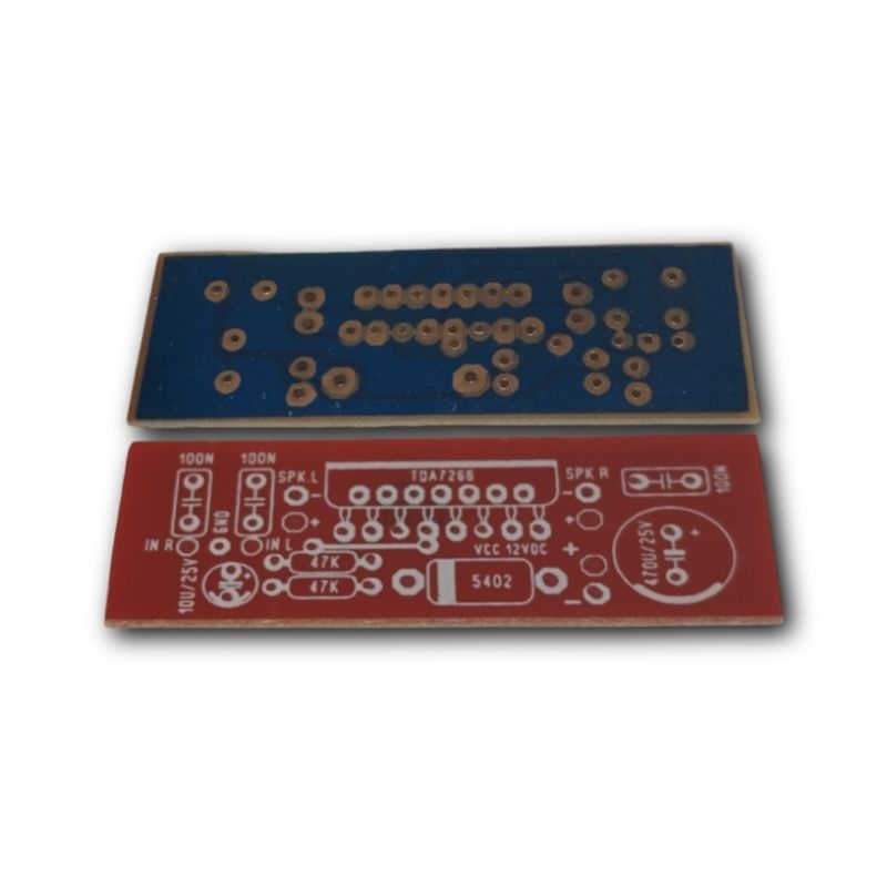 Pcb tda 7266 pcb power amplifier 12 v